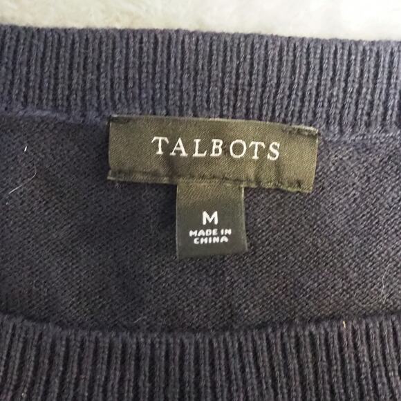 Talbots C'EST LA VIE Crew Neck Sweatshirt Women's size Medium Paris France - Picture 3 of 11